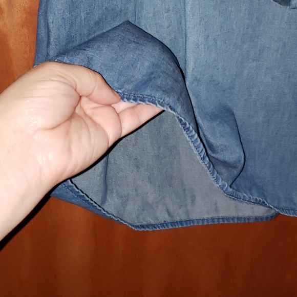 🌹🎉HostPick!🎉🌹GAPKIDS Girl's Light Denim Tunic - Picture 7 of 7